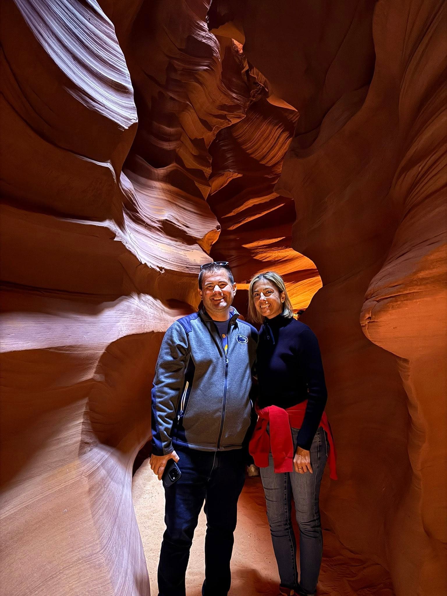 Antelope Canyon Upper — and book the morning light tour
