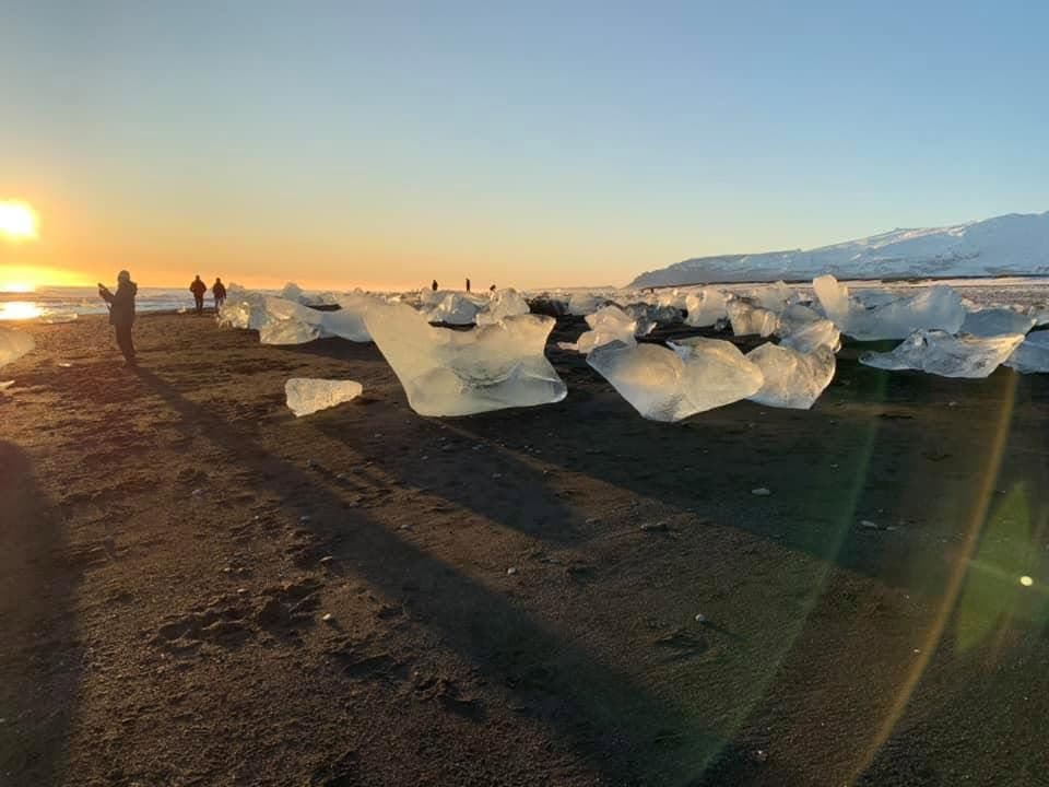 Take a small boat into Jökulsárlón glacier lagoon